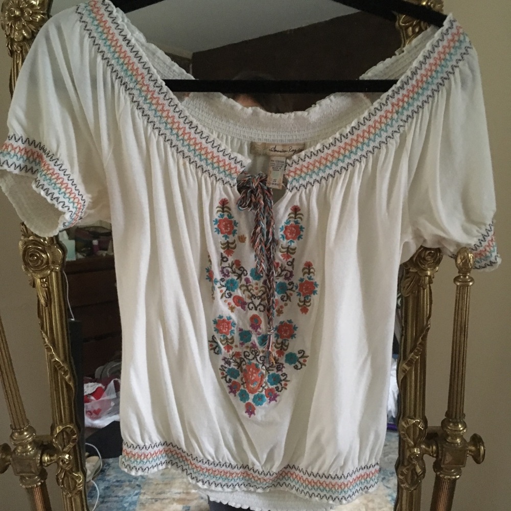 American Rag Size S. Peasant/boho shirt